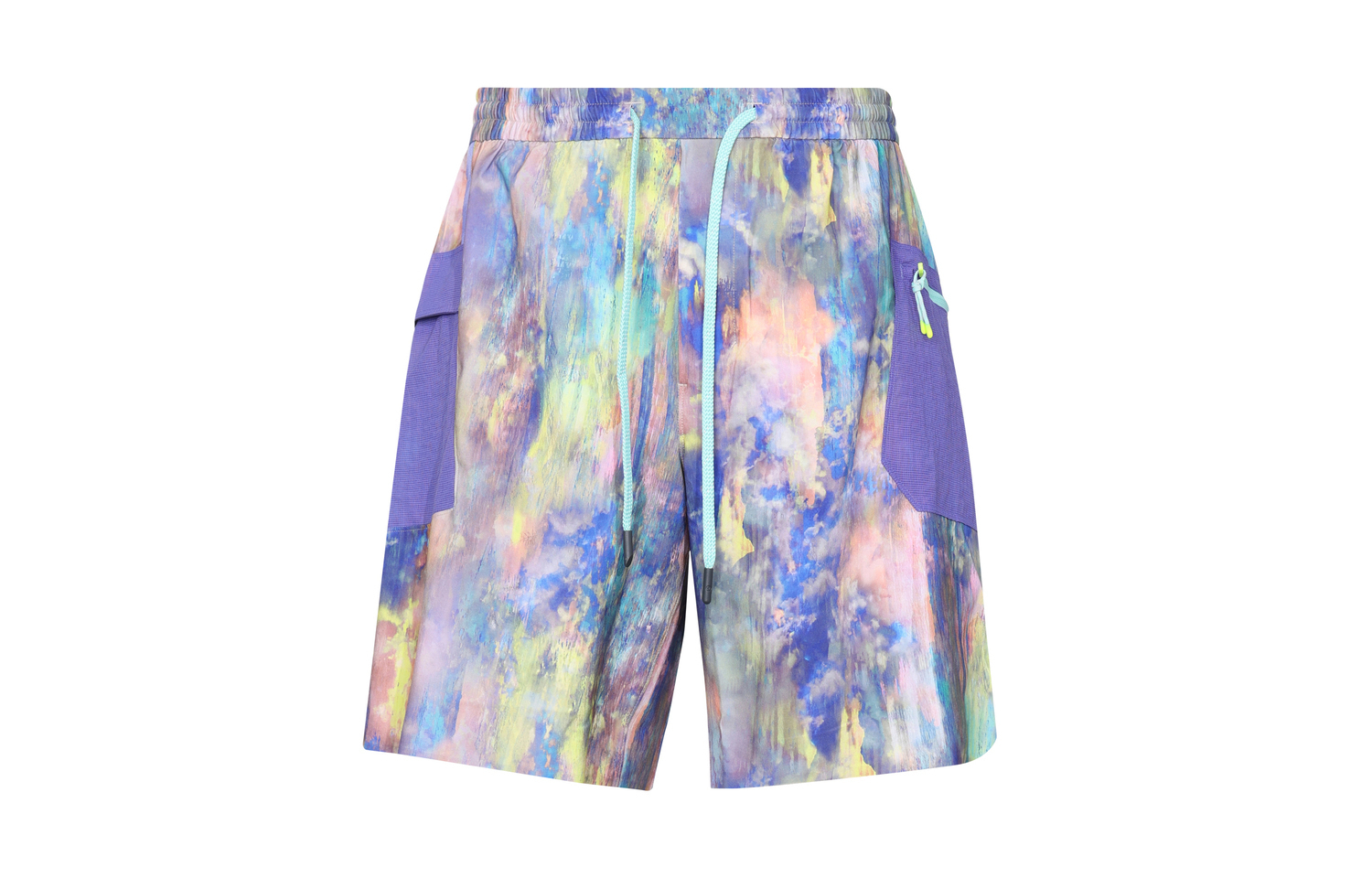 

Водоотталкивающие повседневные шорты Men's Lululemon, Abstract Oil Color Mixing/Alnm