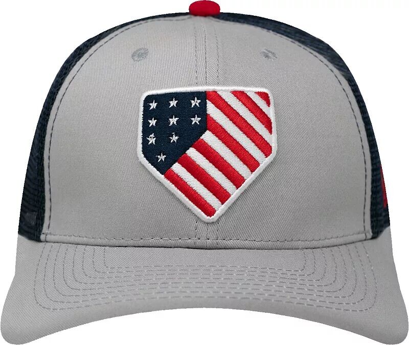 

Кепка дальнобойщика Baseballism, серый/темно-синий