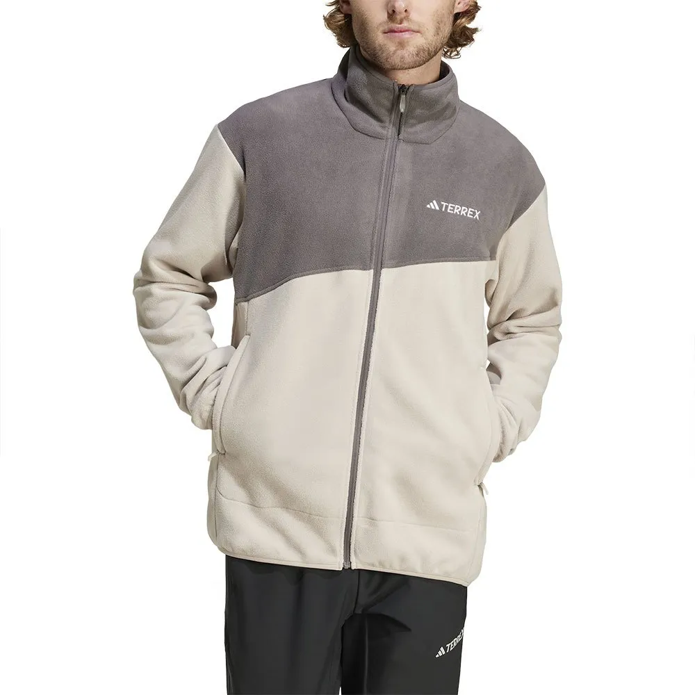

Флис adidas Terrex Multi full zip, бежевый