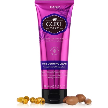 

Curl Care Крем для определения локонов 198 мл, Hask