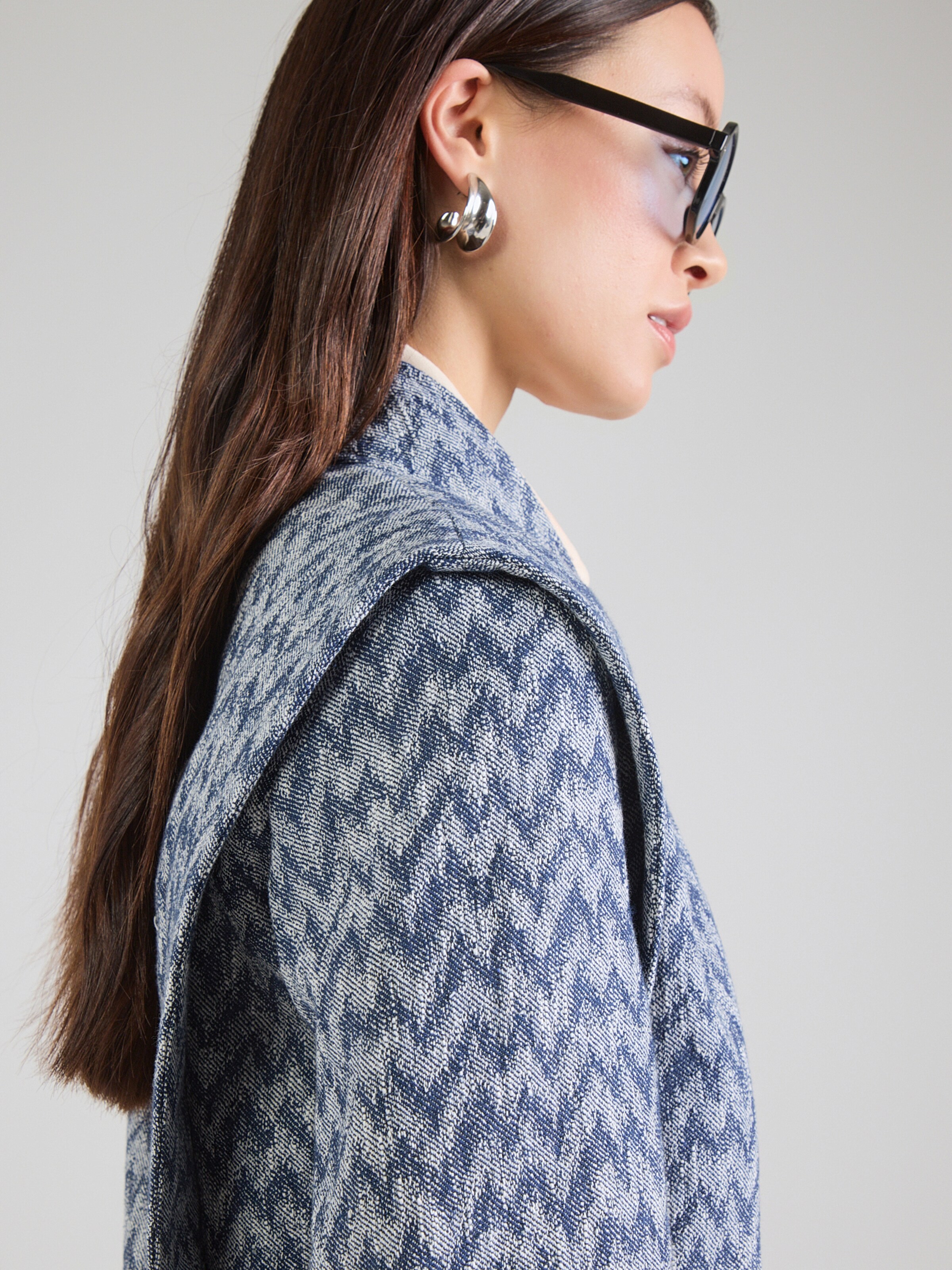 BOSS Куртка межсезонная 'Jakelina' в цвете Blue, Blue Denim — фото 2
