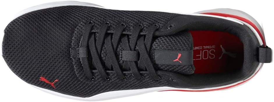 Мужские кроссовки PUMA Anzarun Lite с шнуровкой для повседневной носки - черные — фото 4