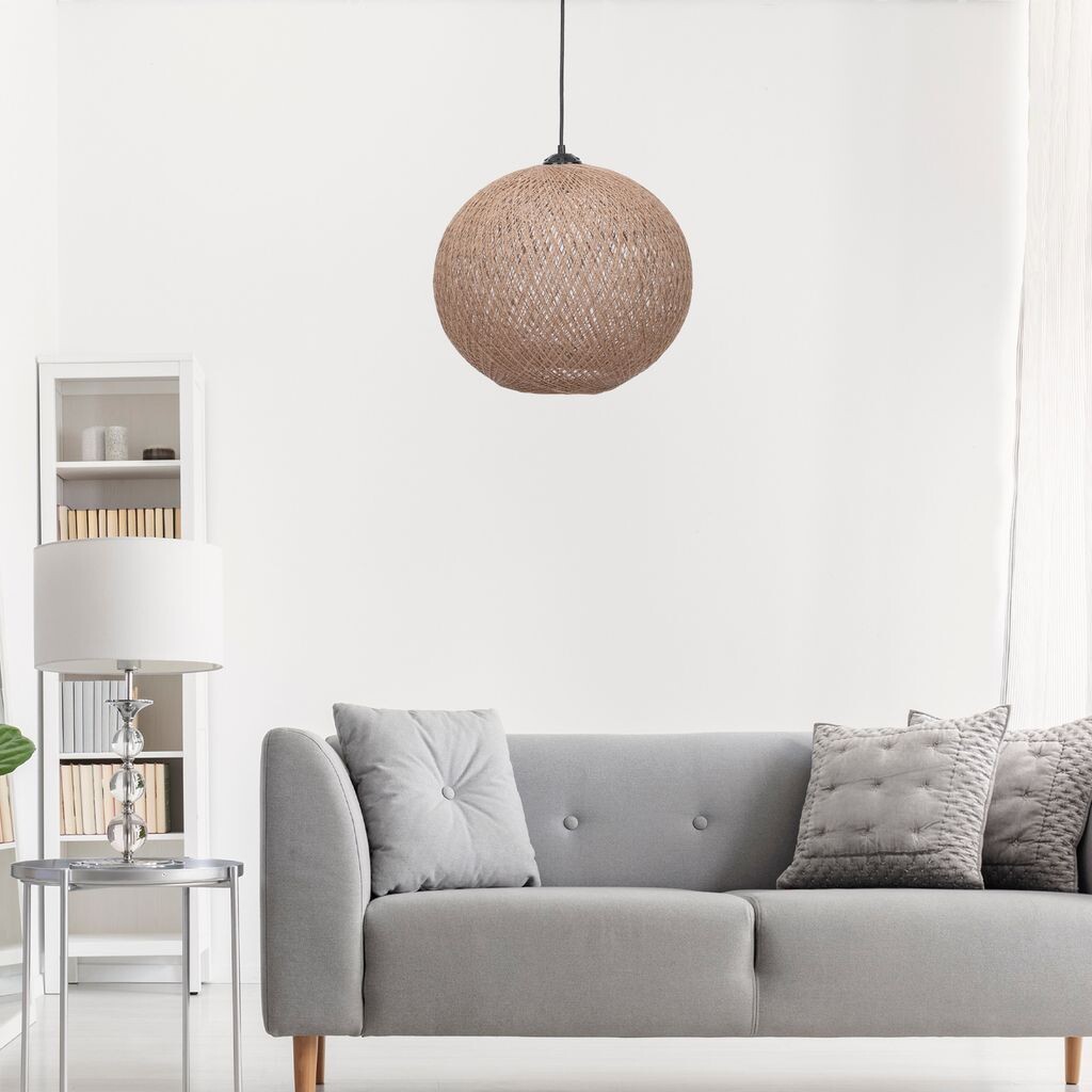 

Opviq, 189- 189FLH, кремовый, люстра, люстра из джута ручной работы, бежевый