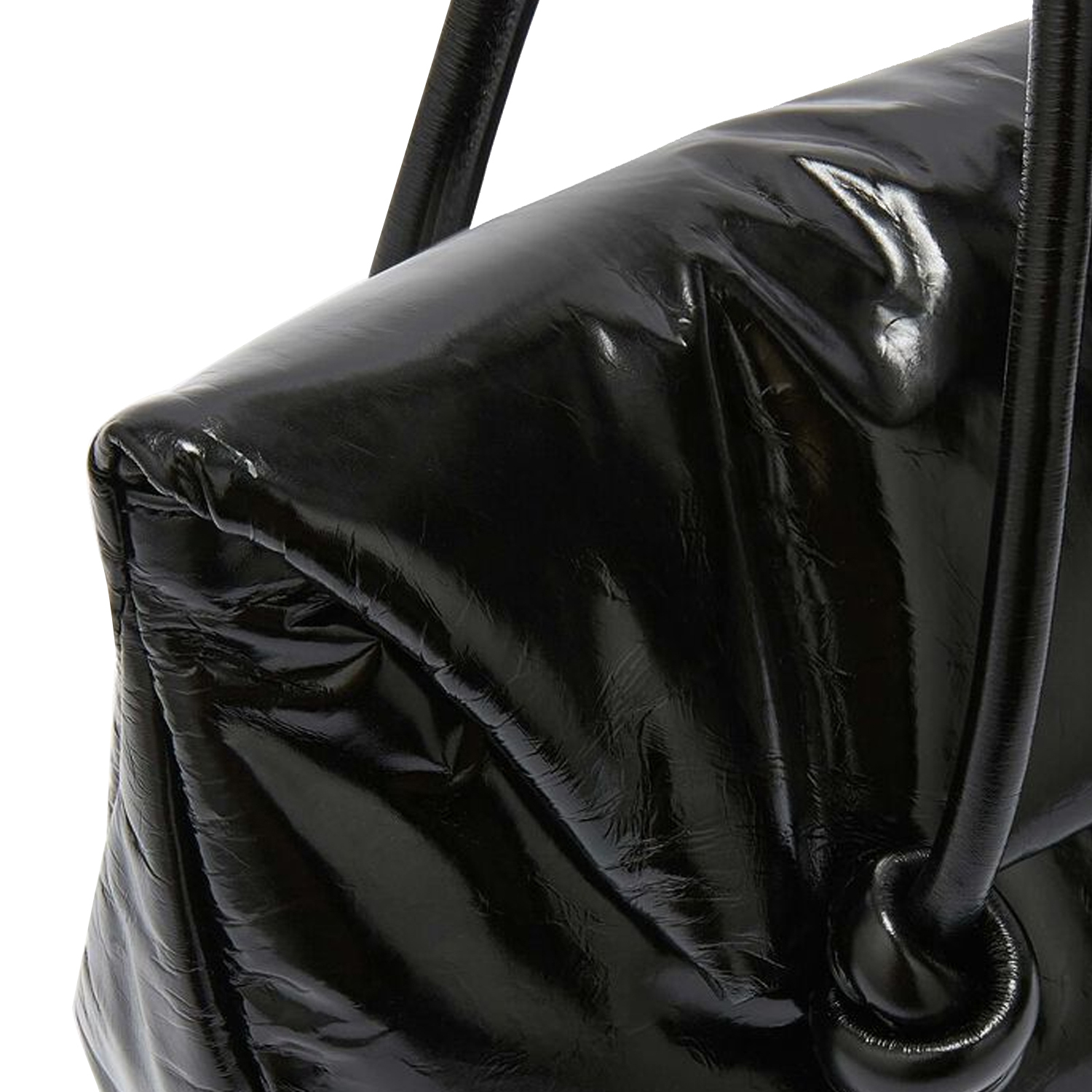 JIL SANDER Женская черная сумка через плечо из телячьей кожи — фото 4