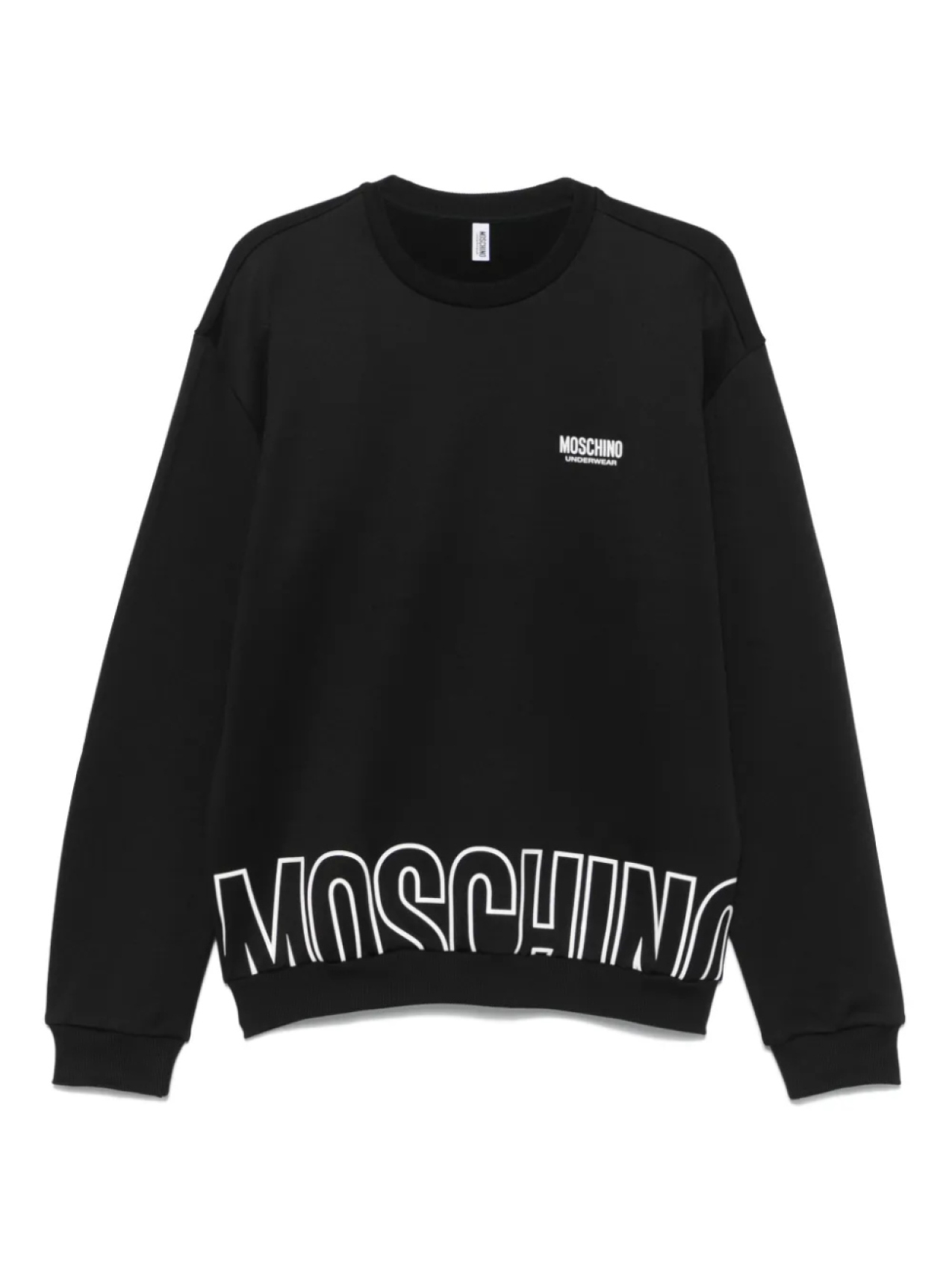 

Толстовка с логотипом Moschino, черный