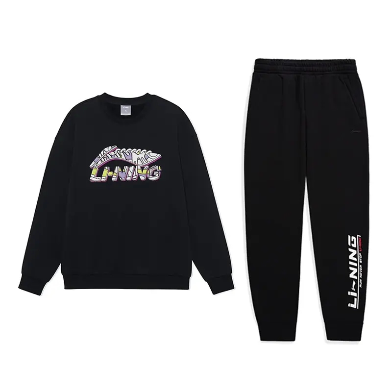 

Li-Ning Casual Sportswear Unisex Black+Black