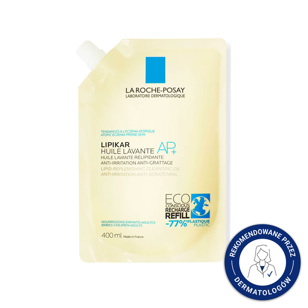 

Сменный блок масла для мытья тела, 400 мл La Roche-Posay Lipikar oil ap+