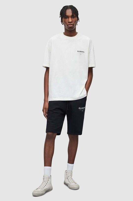 

Хлопковые шорты AllSaints, черный