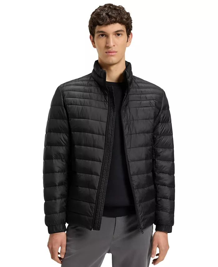 

Мужская водоотталкивающая складная куртка Hugo Boss, черный