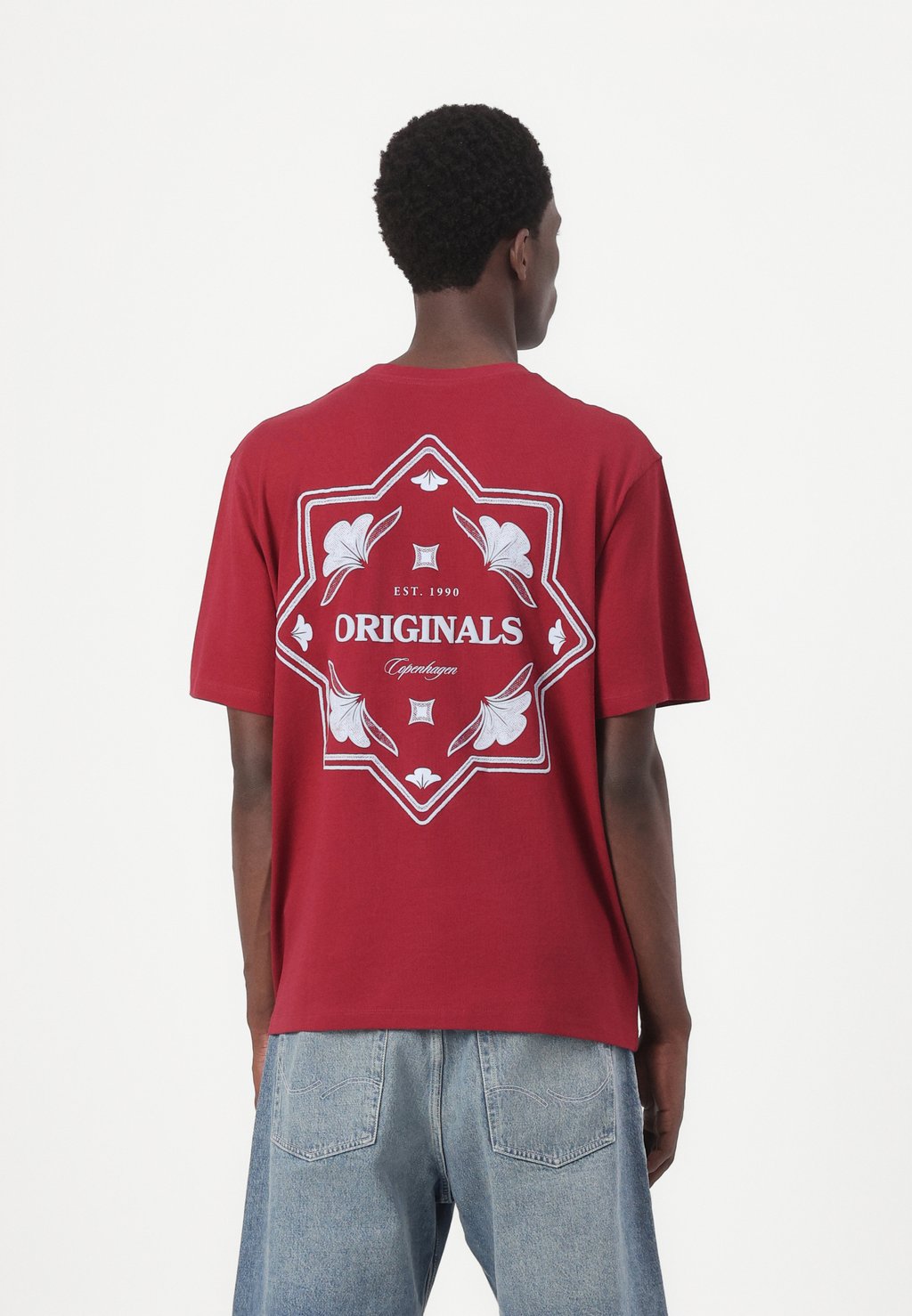 

Футболка с принтом JORDIA GRAPHIC BACK TEE Jack & Jones, красный
