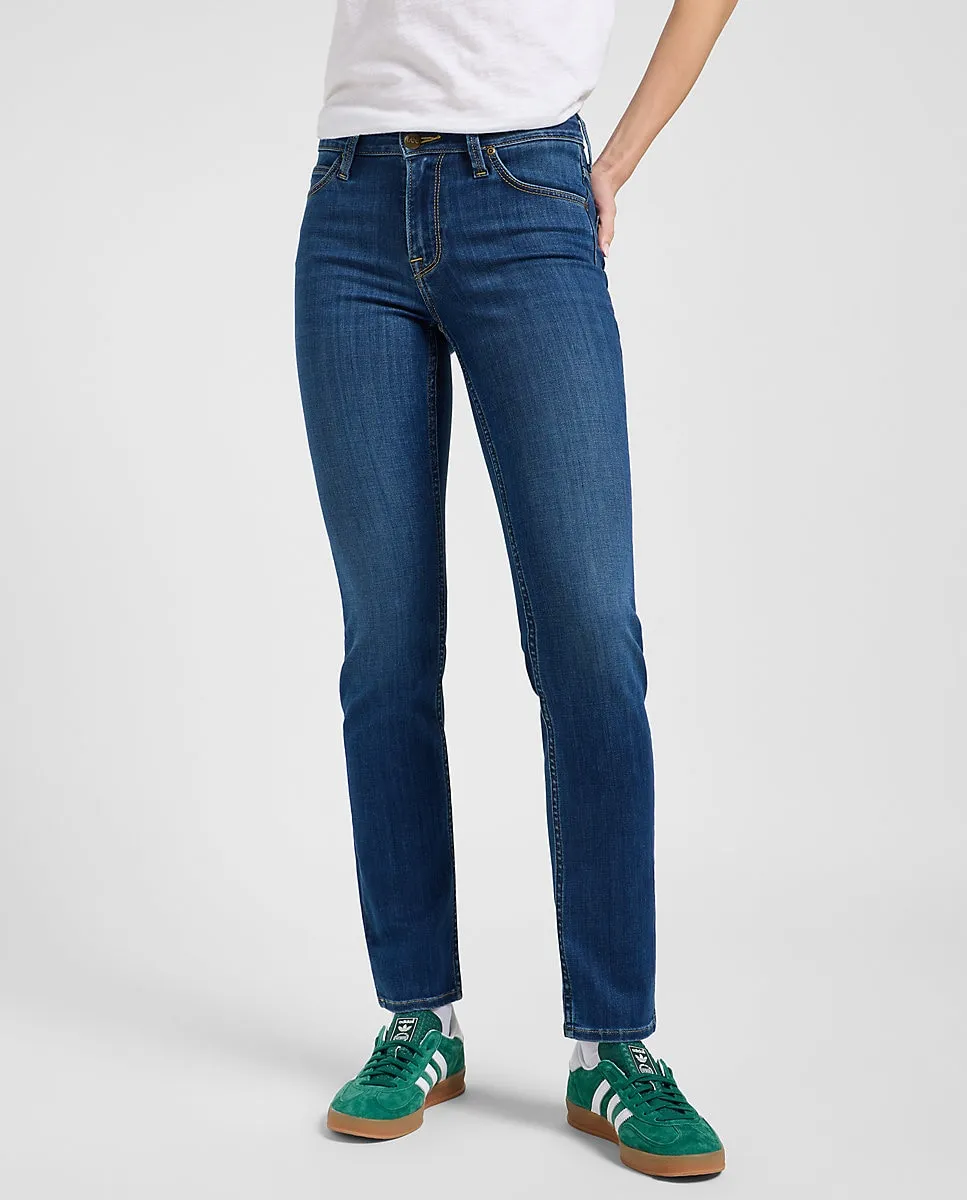 

Женские джинсы-скинни Elly с высокой посадкой Lee, синий