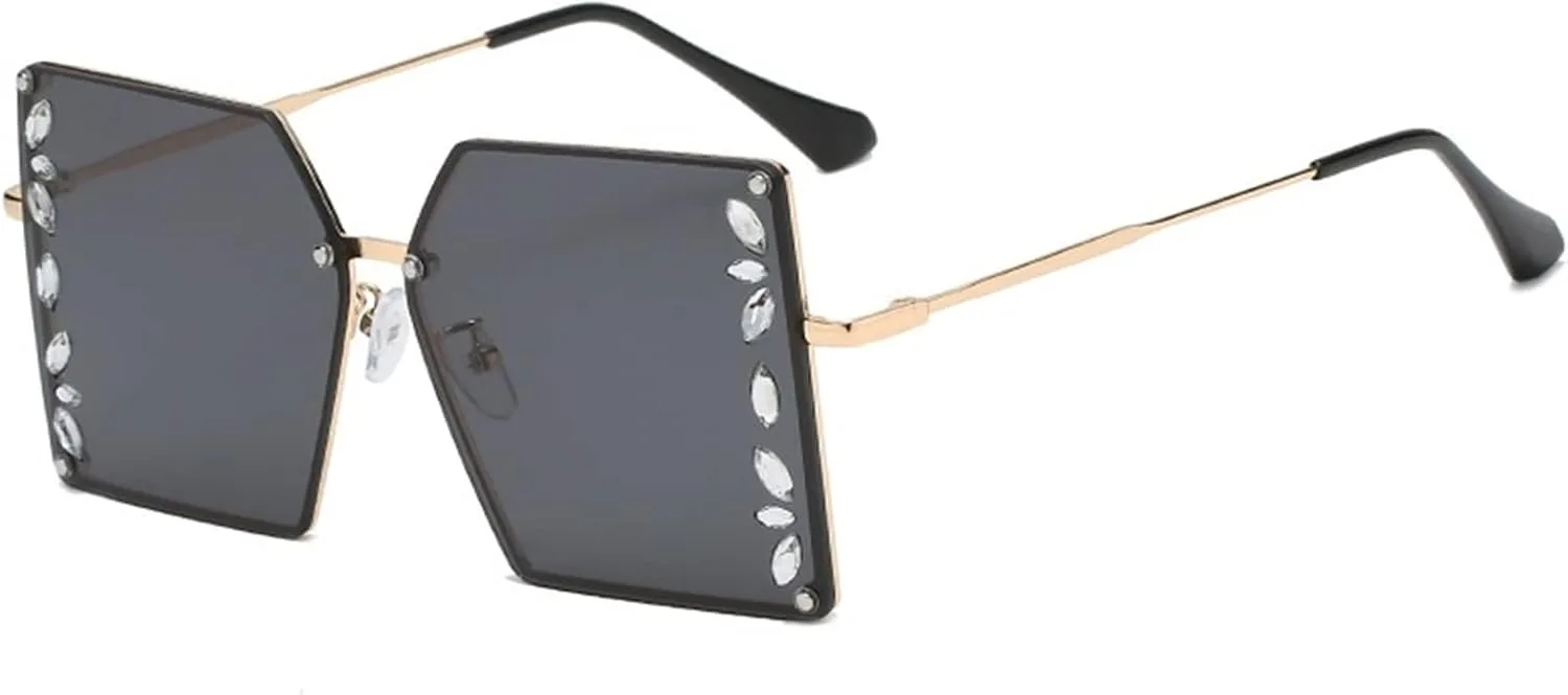 

Солнцезащитные очки XINXIN с большой квадратной оправой, для уличной фотографии, для мужчин и женщин, для отдыха на природе, вождения (Цвет: A, Размер: Средний), A