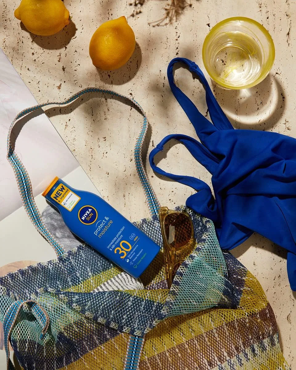 Солнцезащитный лосьон Nivea SPF 20, 0.2 кг Nivea Sun — фото 3