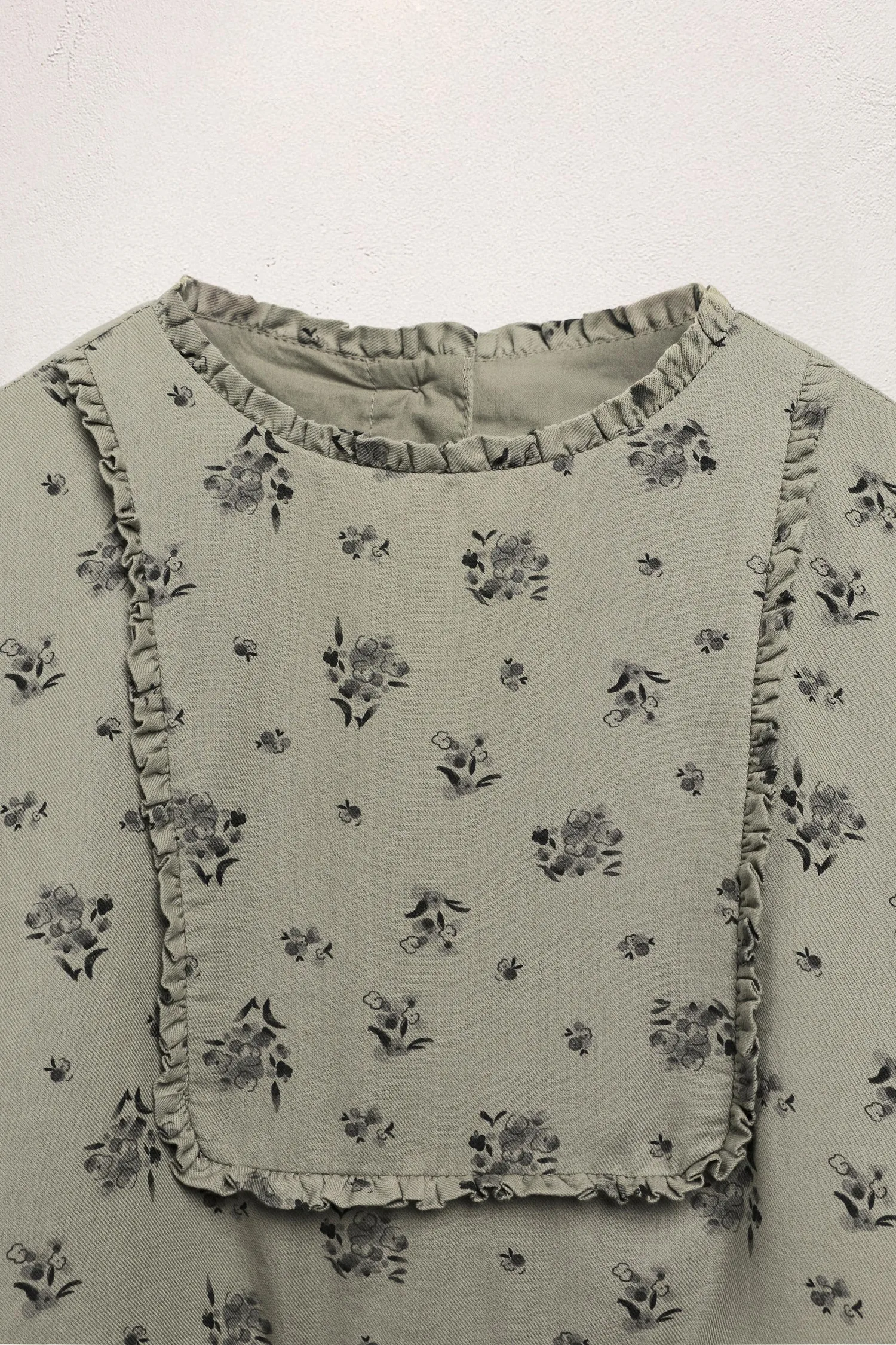 Zara Платье с цветочным принтом и оборками, лимитированная серия, 6-10 лет — фото 3