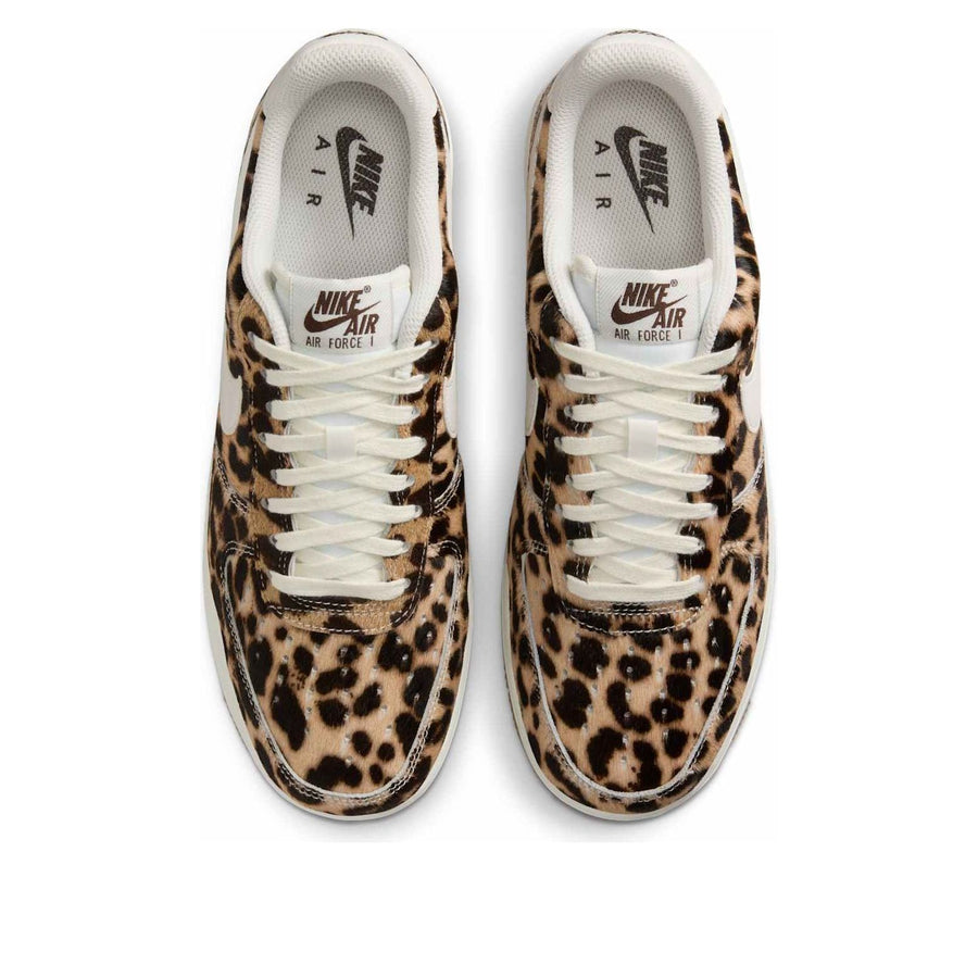 Кроссовки (WMNS) Nike Air Force 1 Low 'Leopard', коричневый — фото 3