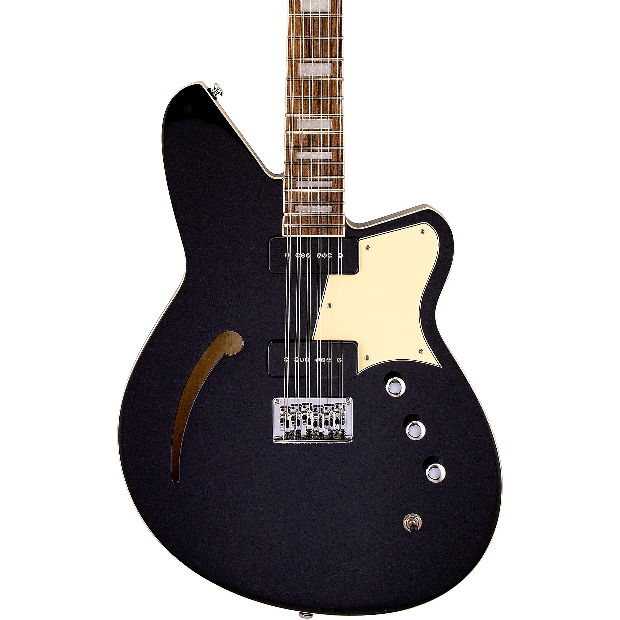 

12-струнная электрогитара Reverend Airwave Midnight Black