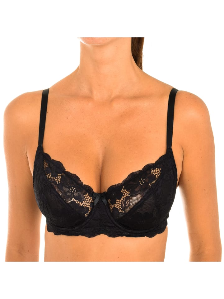 

Бюстгальтер на косточках Playtex, черный