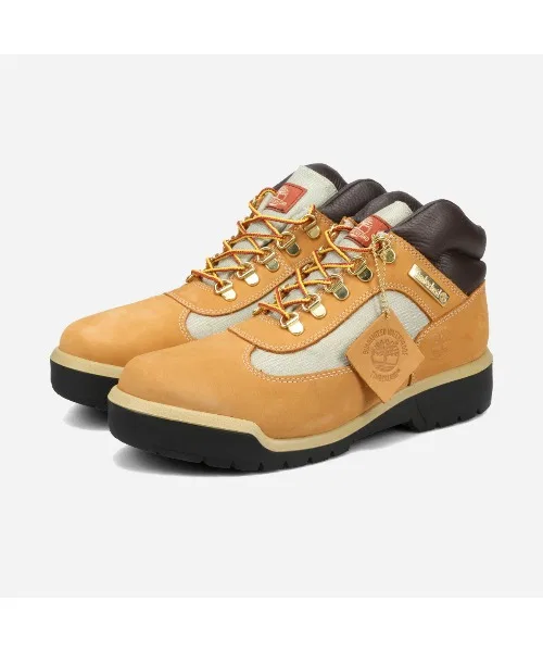 Ботинки Timberland Field Boot F/L WP на шнуровке, коричневые