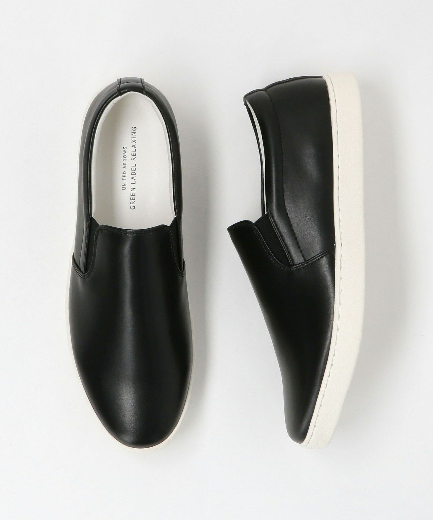 Кроссовки GLR Slip-On V2 UNITED ARROWS green label relaxing, BLACK