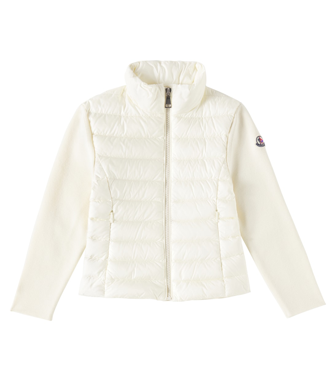 

Технический кардиган Moncler Enfant, белый