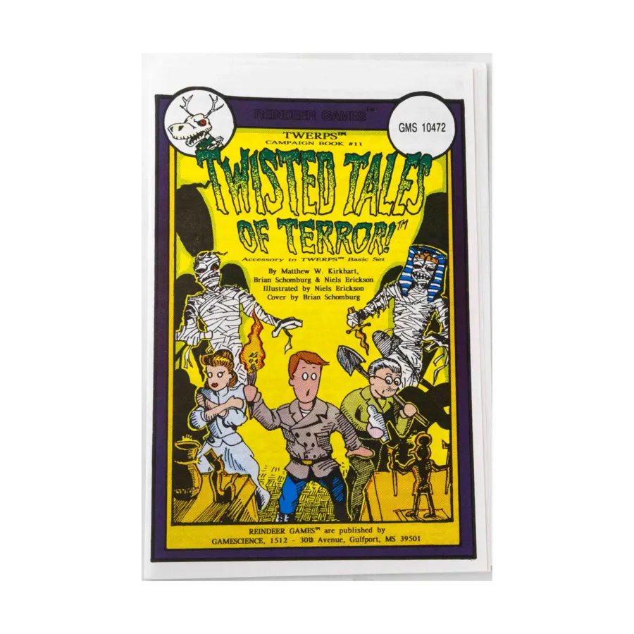 

Twisted Tales of Terror, T.W.E.R.P.S. (Gamescience), мягкая обложка