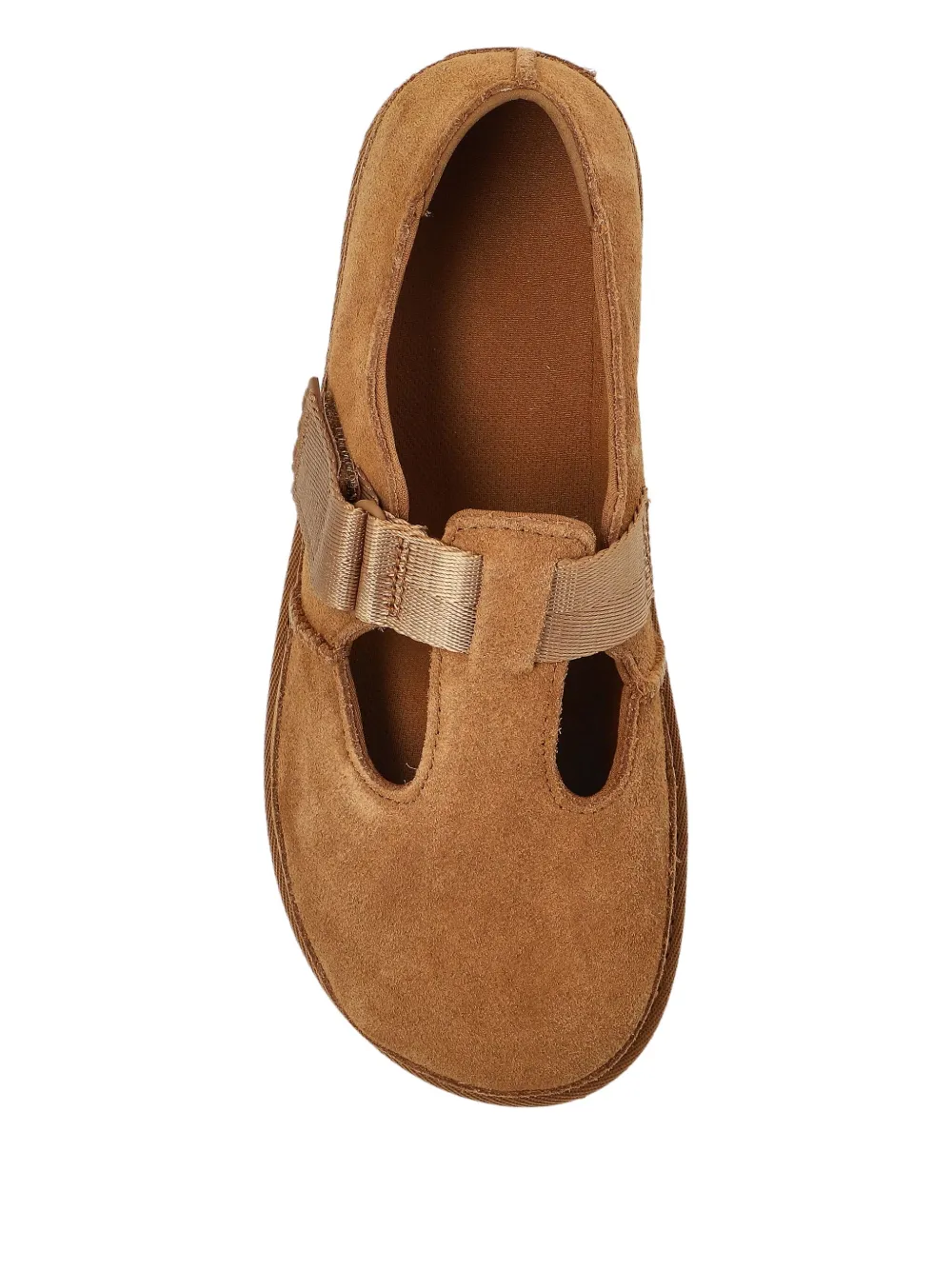 Лоферы Goldenstar Mary Jane с ремешком Ugg, коричневый — фото 3
