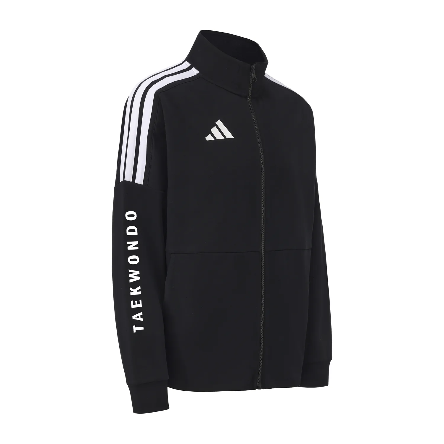 Повседневная спортивная одежда унисекс Adidas, Set (Black White Stand Collar Top+Black White Straight Fit Pants) — фото 4