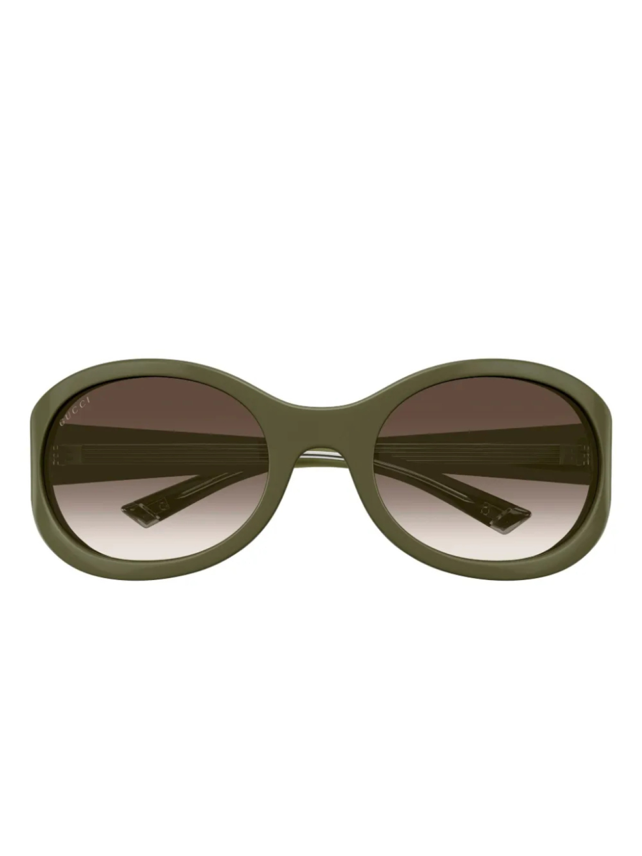 

Солнцезащитные очки Gucci Eyewear GG2012S в овальной оправе, зеленый