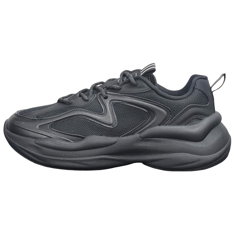 

Erke Кроссовки Anti Slip Wear Resistant Low Top Chunky Sneakers Men's Black
