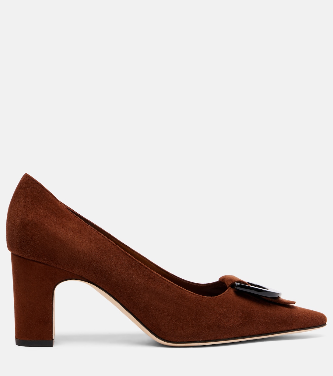 Ботильоны Beti 70 из замши Manolo Blahnik, Dbrw 2079 — фото 4