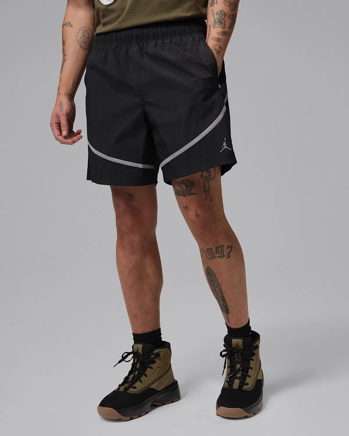 Мужские шорты для походов Jordan Brooklyn, Black