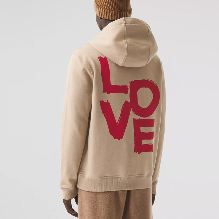 Толстовка Burberry мужская мягкая, коричневый — фото 3