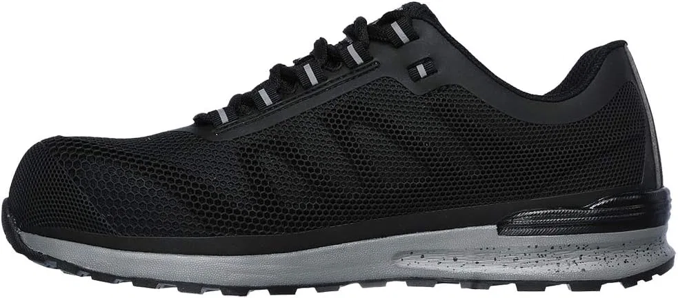 Мужские кроссовки Skechers 77180EC-BLU, Black Textile Synthetic — фото 4