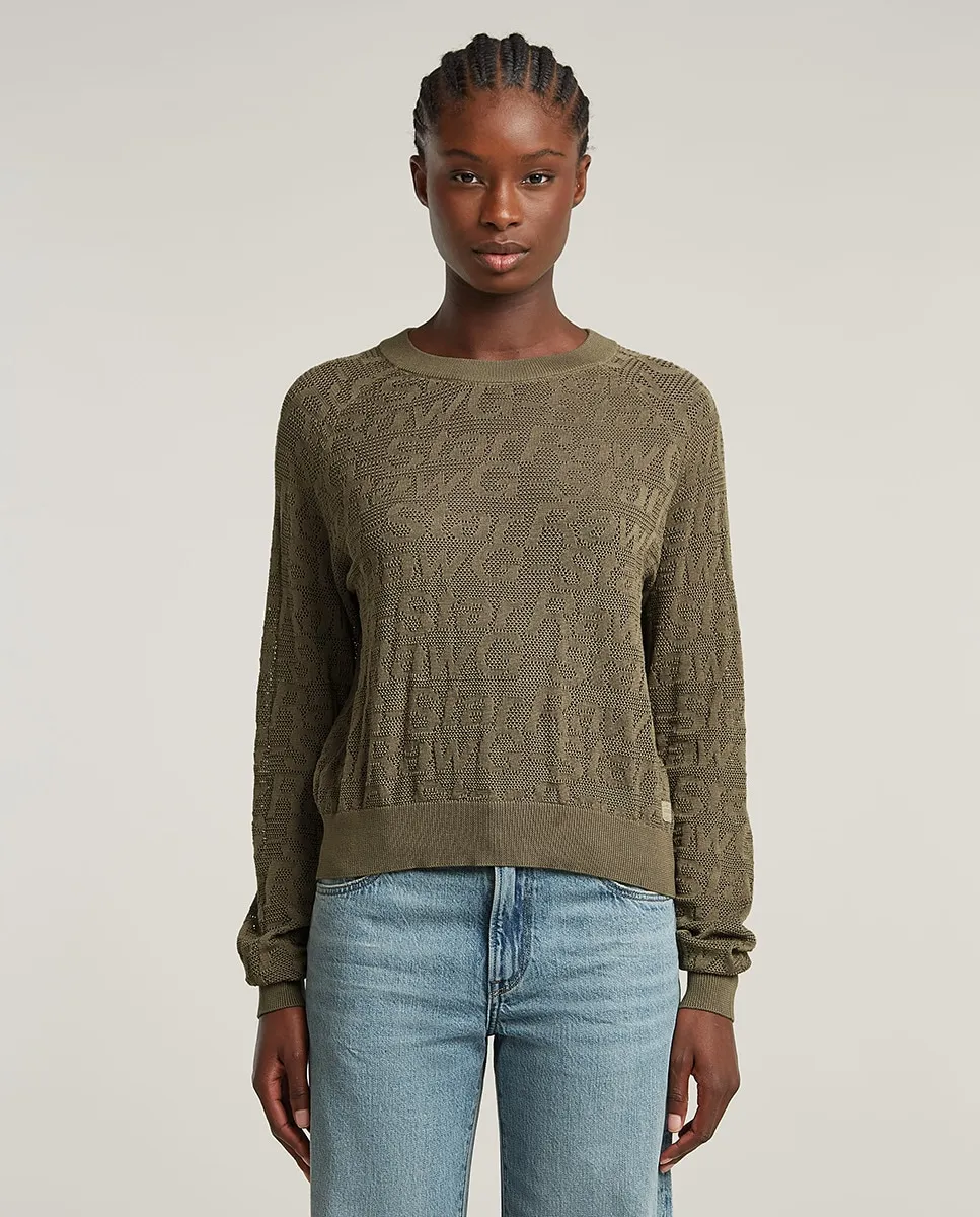

Мужская легкая трикотажная майка Pointelle G-Star Raw, зеленый