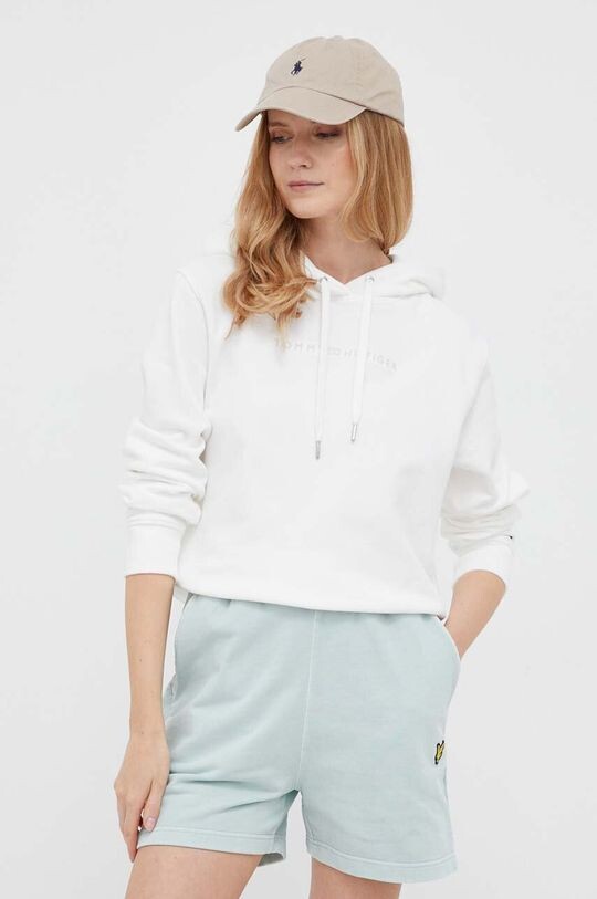 

Хлопковая толстовка Tommy Hilfiger, белый