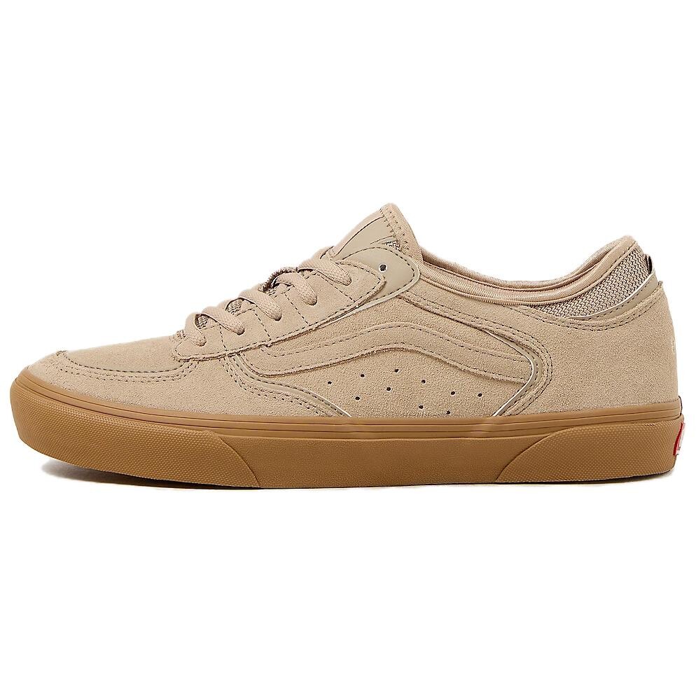 

Кроссовки Vans Rowley Skateboarding Shoes Unisex Low-top Brown, коричневый