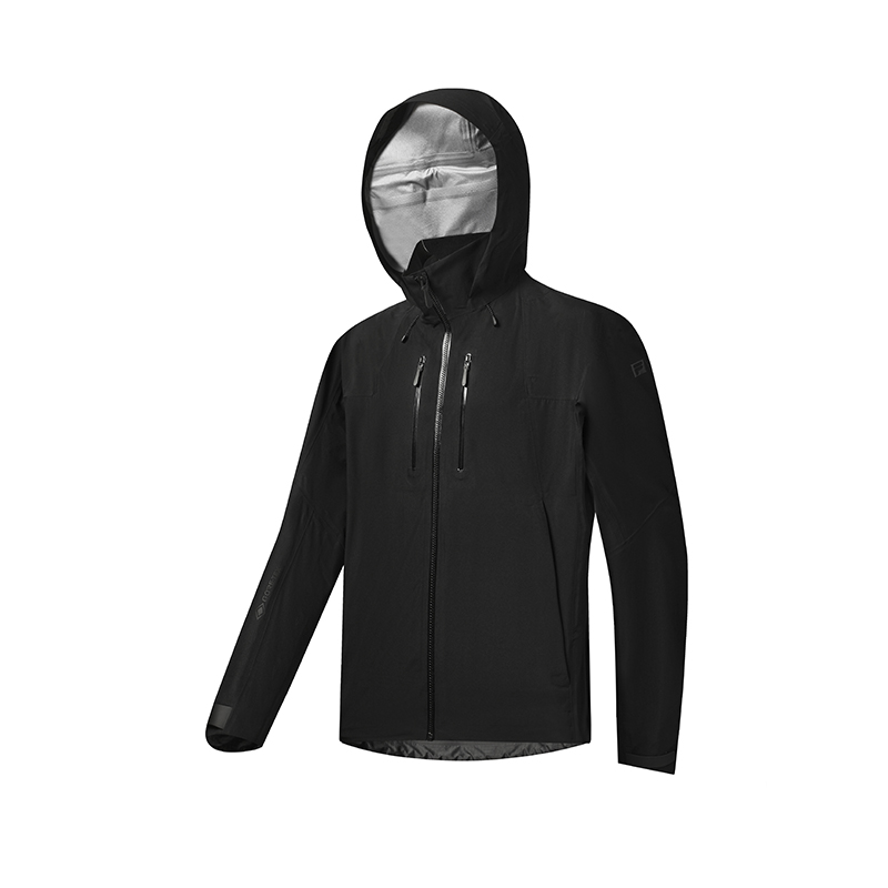 

FILA Исследовательский горный ветрозащитный куртка мужская, Pitch Black