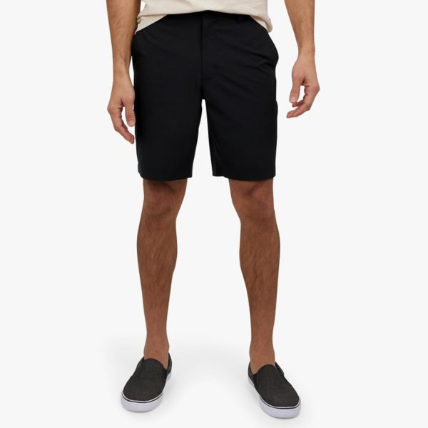 

Мужские классические шорты для ходьбы длиной 9 дюймов Quiksilver, черный