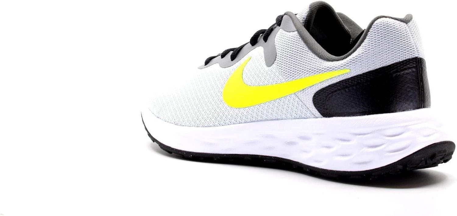 Кроссовки Nike Revolution 6 для мужчин, белый/черный — фото 2