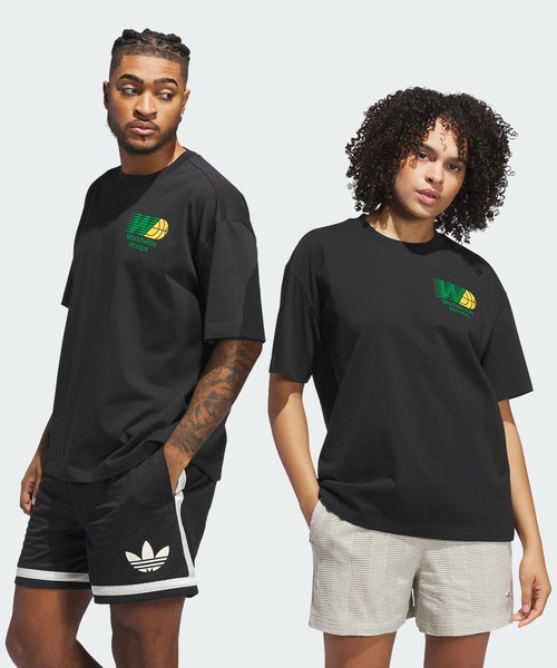 

Футболка с коротким рукавом, GFX Adidas Originals, черный