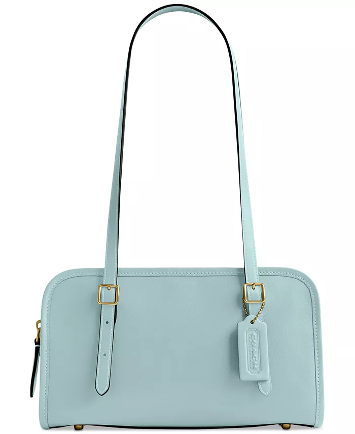

Сумка через плечо Coach Originals Small с двойным ремнем из кожи, синий