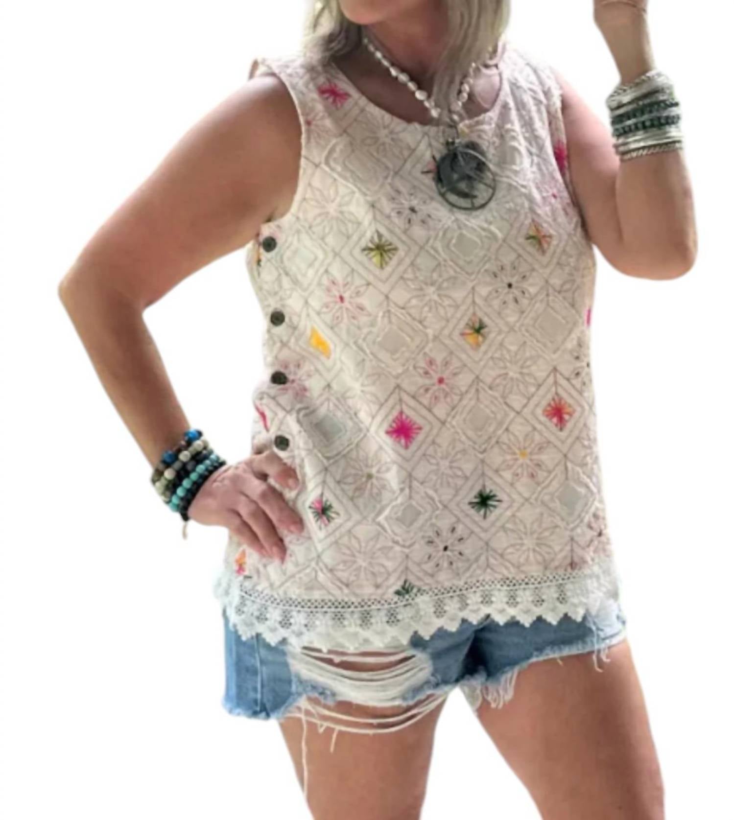 

Топ женский Jaded Gypsy, белый