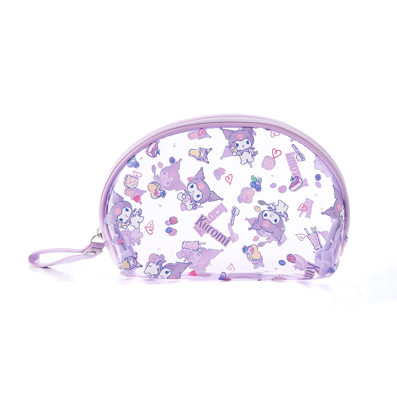 

Kulomi косметички и боксы Sanrio, Kuromi Transparent Bag
