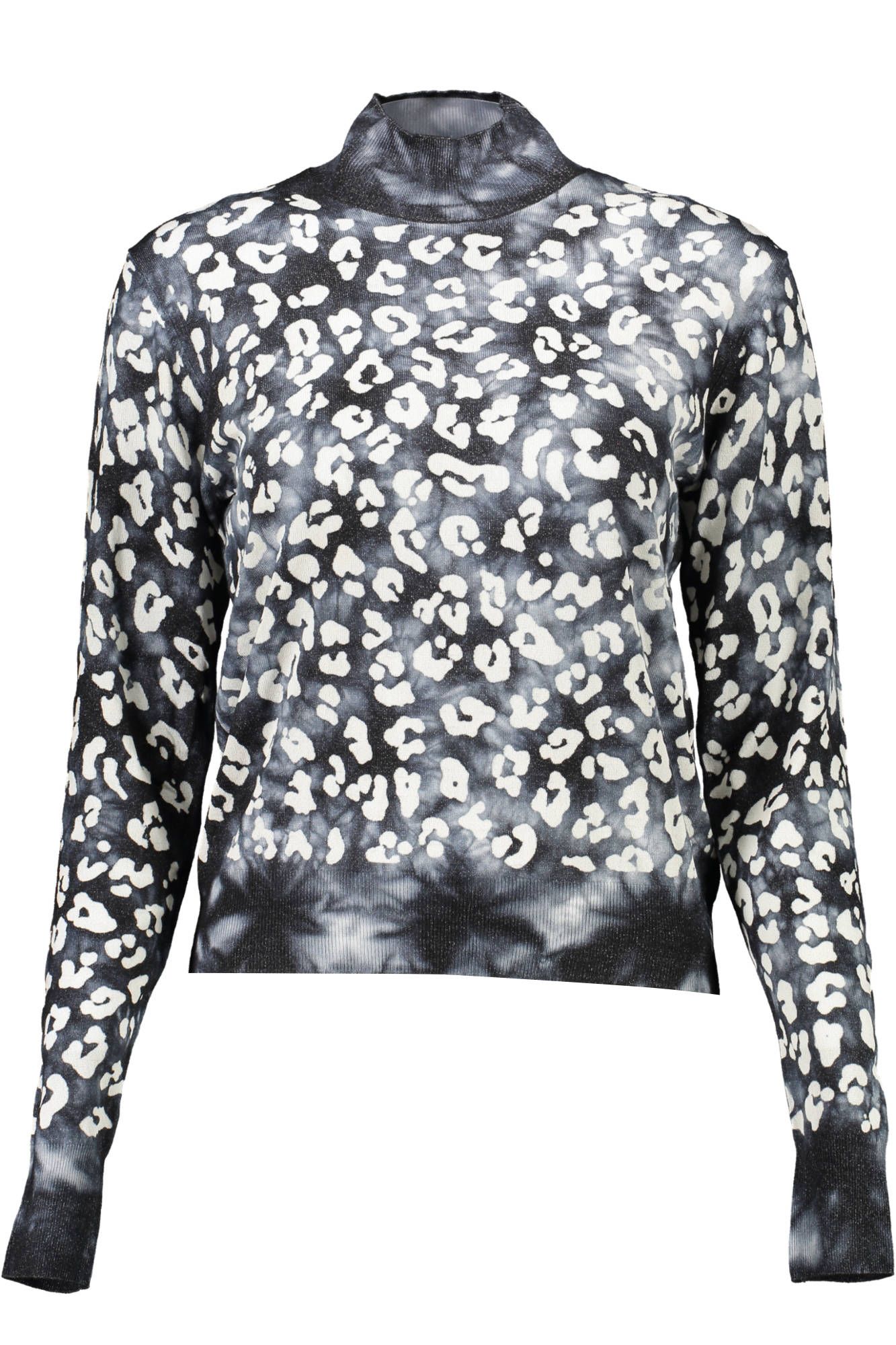 

Черный вискозный женский свитер Desigual