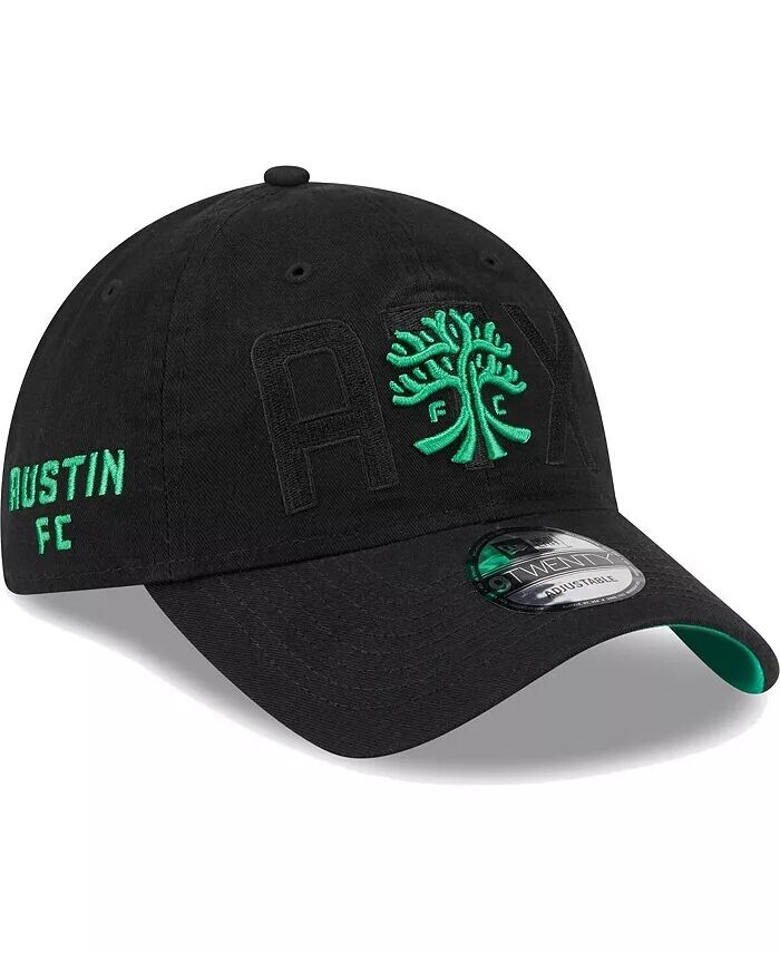 

Мужская черная кепка Austin FC Kick Off 9TWENTY Adjustable New Era