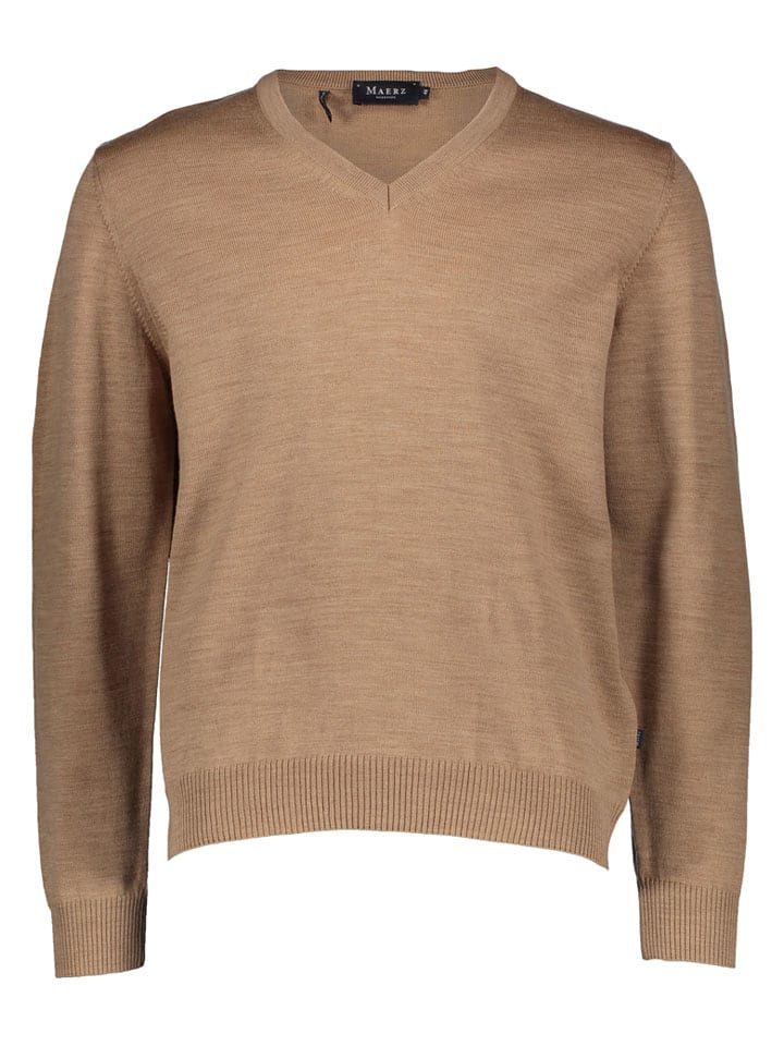 

Maerz Muenchen Шерстяной свитер верблюжьего цвета