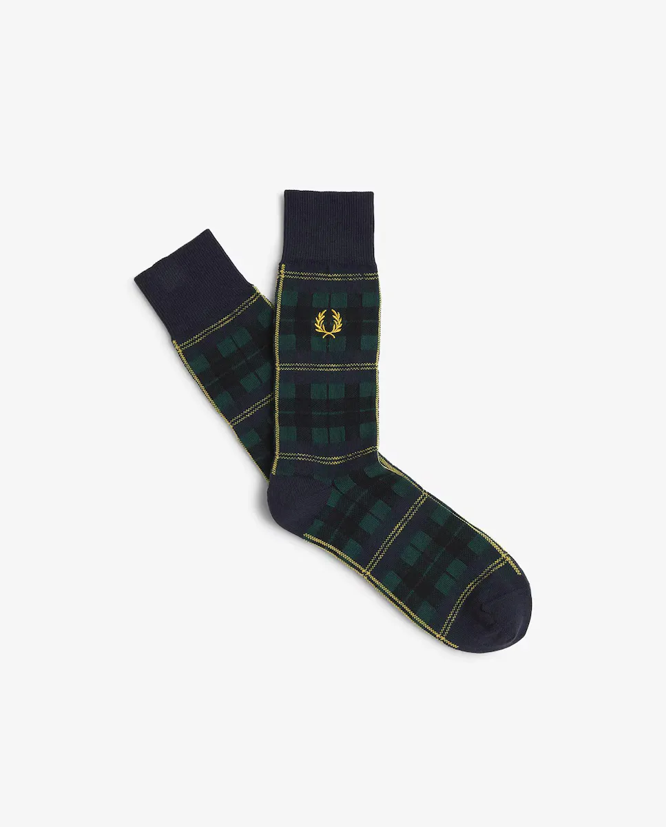 

Простые мужские носки выше колена Fred Perry, многоцветный