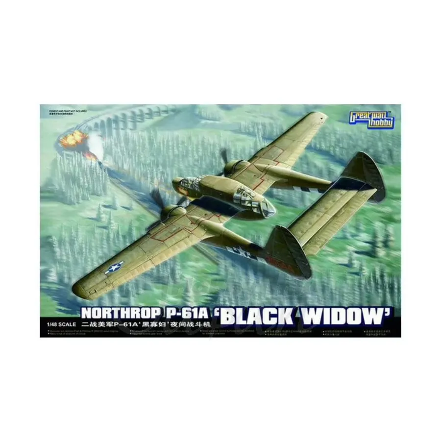 

Нортроп P-61A - Черная Вдова, Lion Roar Models - WWII Aircraft (1:48)