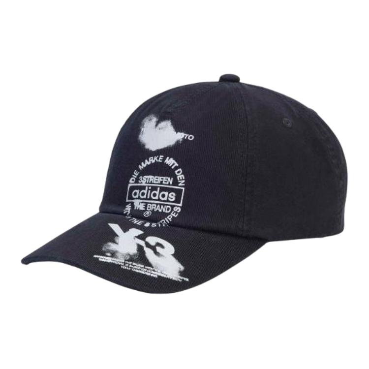 

Adidas With AdiClub Y 3 5 Panel Cap, Black