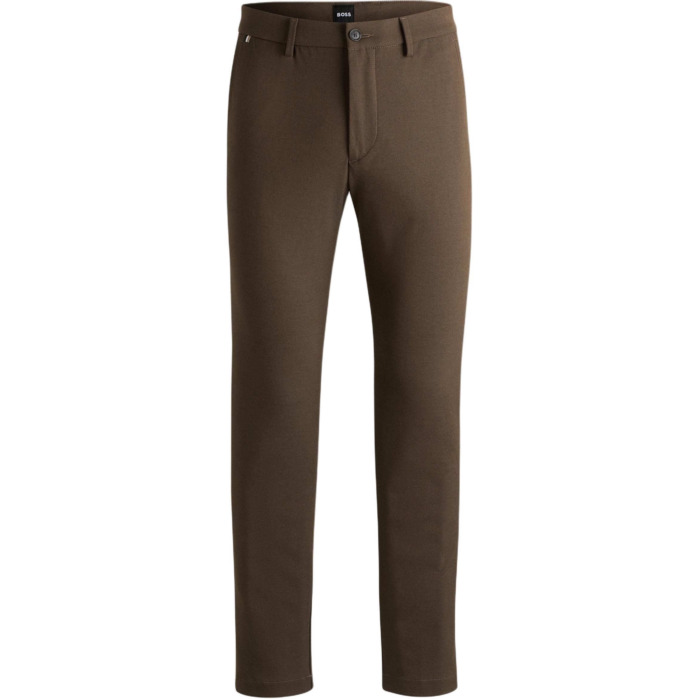 

HUGO BOSS FW24 Повседневные брюки мужские хаки